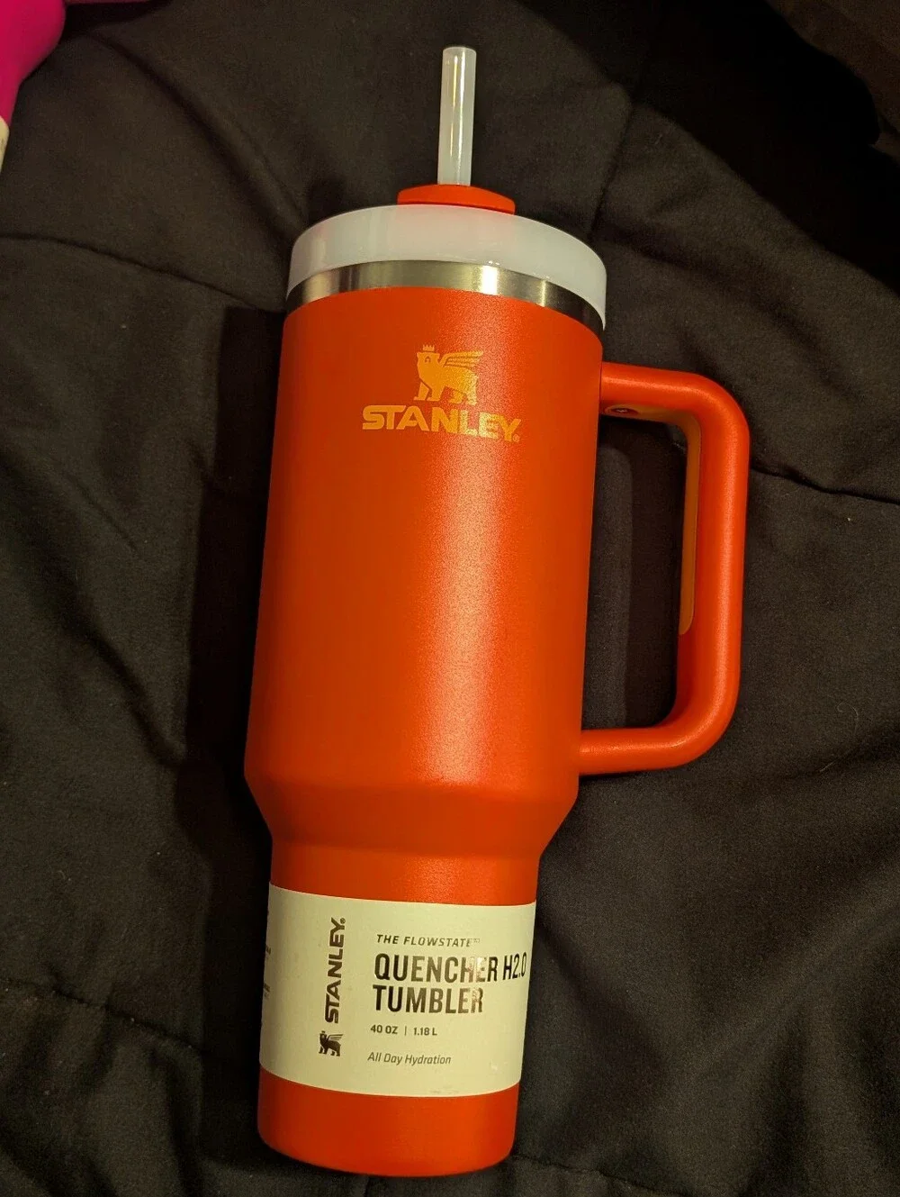 Stanley 40oz Adventure Quencher H2.0 Flowstate Tumbler Chili New - Picture 2 of 5